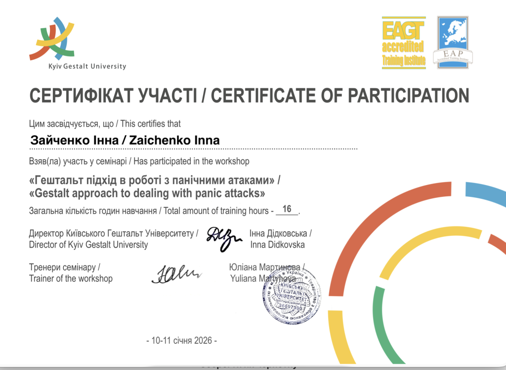 Панічні атаки